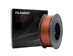 Filamento 3D - PLA - Cor: Bronze - 1,75 mm / 1 kg