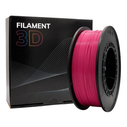 Filamento 3D - PLA - Cor: Magenta - 1,75 mm / 1 kg