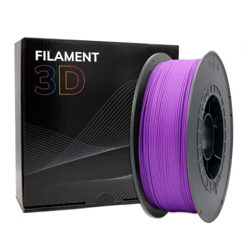 Filamento 3D - PLA - Cor: Roxo - 1,75 mm / 1 kg