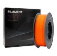 Filamento 3D - PLA - Cor: Laranja - 1,75 mm / 1 kg
