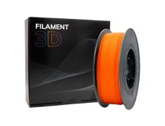 Filamento 3D - PLA - Cor: Laranja - 1,75 mm / 1 kg