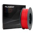 Filamento 3D - PLA - Cor: Vermelho - 1,75 mm / 1 kg