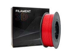 Filamento 3D - PLA - Cor: Vermelho - 1,75 mm / 1 kg