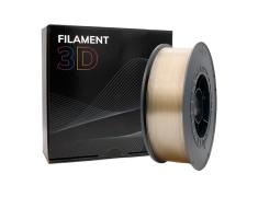 Filamento 3D - PLA - Cor: Transparente - 1,75 mm / 1 kg
