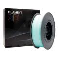 Filamento 3D - PLA - Cor: Turquesa Claro - 1,75 mm / 1 kg