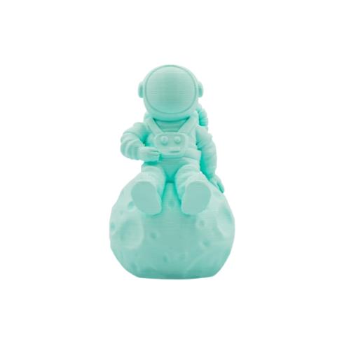 Filamento 3D - PLA - Cor: Turquesa Claro - 1,75 mm / 1 kg