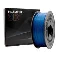 Filamento 3D - PLA GLITTER - Cor: Azul - 1,75 mm / 1 kg