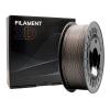 Filamento 3D - PLA GLITTER - Cor: Preto - 1,75 mm / 1 kg