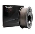 Filamento 3D - PLA GLITTER - Cor: Preto - 1,75 mm / 1 kg