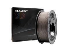 Filamento 3D - PLA GLITTER - Cor: Preto - 1,75 mm / 1 kg