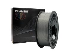 Filamento 3D - PLA GLITTER - Cor: Prateado - 1,75 mm / 1 kg