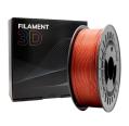 Filamento 3D - PLA GLITTER - Cor: Vermelho - 1,75 mm / 1 kg