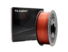 Filamento 3D - PLA GLITTER - Cor: Vermelho - 1,75 mm / 1 kg