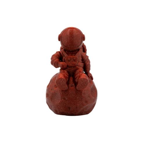 Filamento 3D - PLA GLITTER - Cor: Vermelho - 1,75 mm / 1 kg