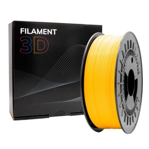 Filamento 3D - PLA MATTE - Cor: Amarelo - 1,75 mm / 1 kg