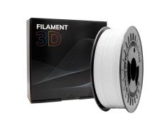 Filamento 3D - PLA MATTE - Cor: Branco - 1,75 mm / 1 kg