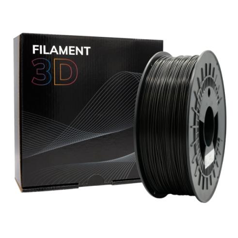 Filamento 3D - PLA MATTE - Cor: Preto - 1,75 mm / 1 kg