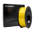 Filamento 3D - PLA SILK - Cor: Amarelo - 1,75 mm / 1 kg