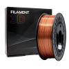 Filamento 3D - PLA SILK - Cor: Cobre - 1,75 mm / 1 kg