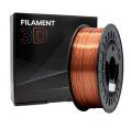 Filamento 3D - PLA SILK - Cor: Cobre - 1,75 mm / 1 kg