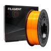 Filamento 3D - PLA SILK - Cor: Laranja - 1,75 mm / 1 kg