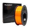 Filamento 3D - PLA SILK - Cor: Laranja - 1,75 mm / 1 kg
