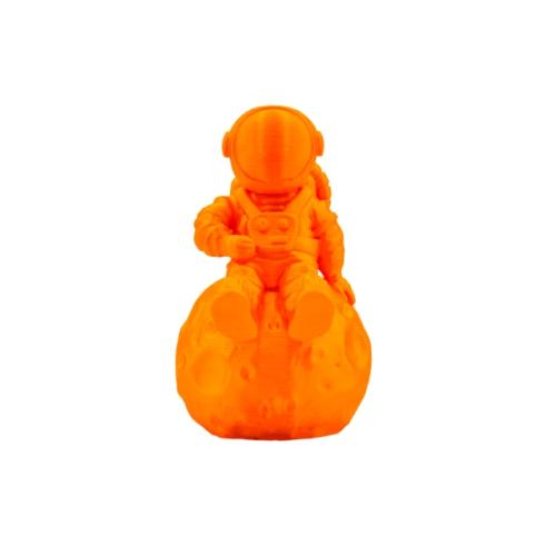 Filamento 3D - PLA SILK - Cor: Laranja - 1,75 mm / 1 kg