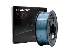 Filamento 3D - PLA SILK - Cor: Prateado - 1,75 mm / 1 kg