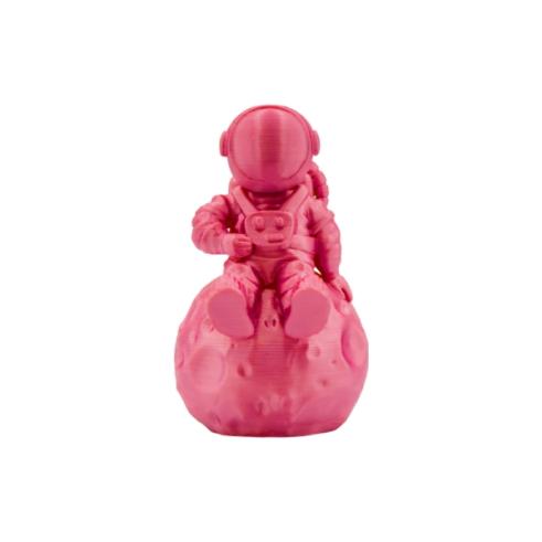 Filamento 3D - PLA SILK - Cor: Rosa - 1,75 mm / 1 kg