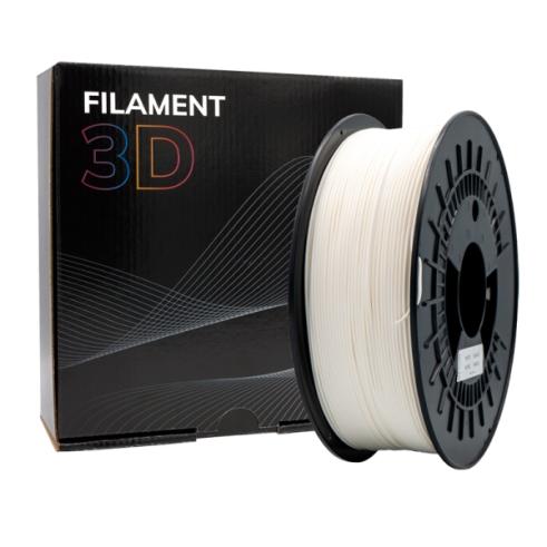 Filamento 3D - PLA TOUGH - Cor: Branco - 1,75 mm / 1 kg