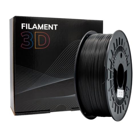 Filamento 3D - PLA TOUGH - Cor: Preto - 1,75 mm / 1 kg