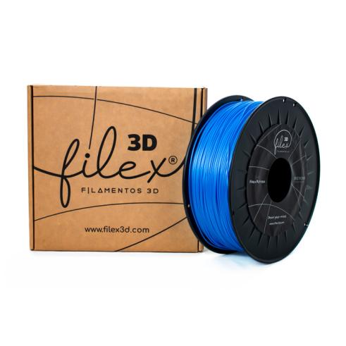 Filamento FILEX3D PETG 1,75mm 1KG Eléctrico Azul