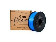 Filex3d PLA 850 1KG 1.75 Filamento de Silk Blue