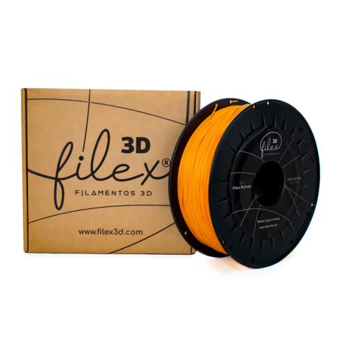 Filex3d PLA 850 1KG 1.75 Filamento de Laranja