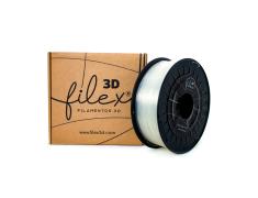 Filamento Filex3d PLA 850 1KG 1.75 Transparente