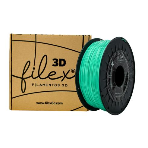 Filamento Filex3d PLA +PREMIUM 1KG 1,75 Azul Turquesa