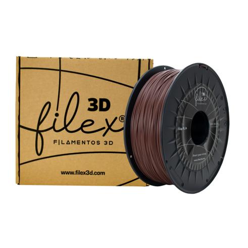 Filamento Filex3d PLA +PREMIUM 1KG 1,75 Brownie