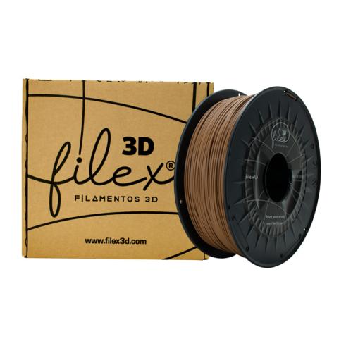 Filamento Filex3d PLA +PREMIUM 1KG 1,75 Chocolate