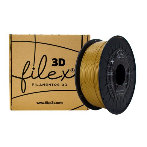 Filamento Filex3d PLA +PREMIUM 1KG 1,75 Ouro