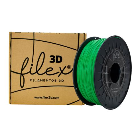 Filamento Filex3d PLA +PREMIUM 1KG 1,75 Verde