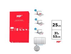 FOLHETOS 31CM ANTI-RASGO 130 MICRONS 25 UNIDADE