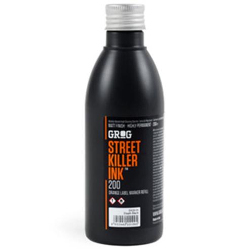 GROG STREET KILLER INK Negra 200ml