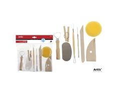 Conjunto de ferramentas de argila 8 peças