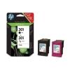Cartuchos de Tinta Originais HP 301 Preto + Cor com 2 Pacotes