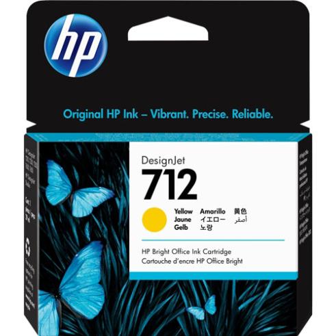 HP 712 Amarelo Original
