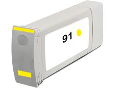Tinta pigmentada compatível com HP 91 Amarelo