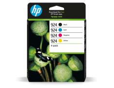 HP 924 Pacote com 4 Cartuchos Originais