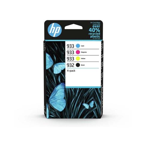 HP 932 + 933 Pacote com 4 Originais