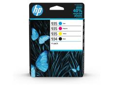 HP 934 + 935 com 4 Cartuchos de Tinta Originais