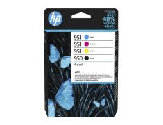 HP 950 + 951 Pacote de 4 Originais